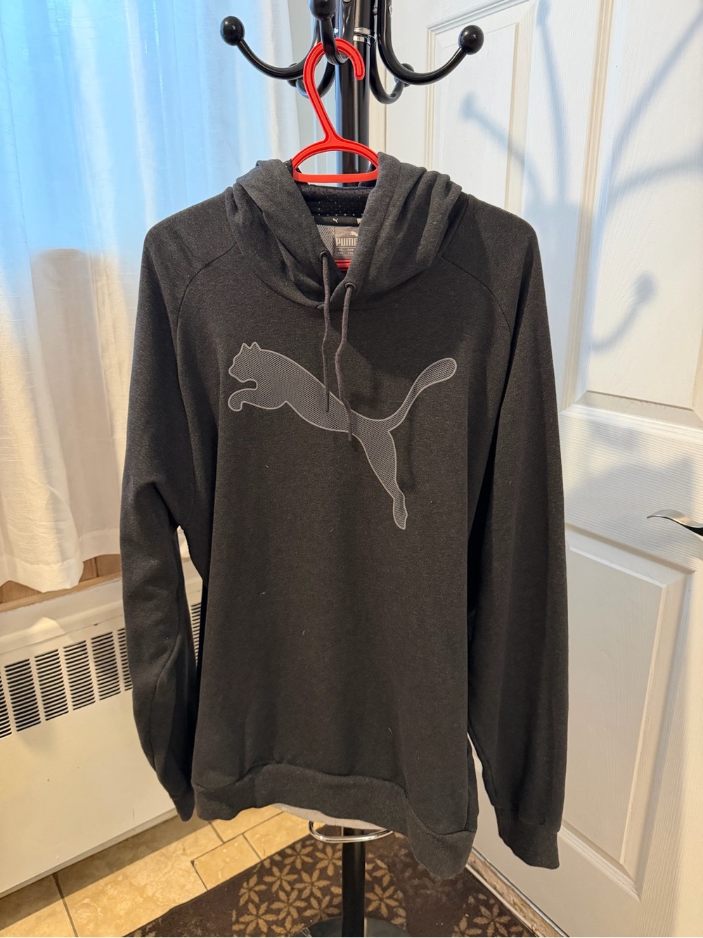 Puma Black Men's Logo Hoodie